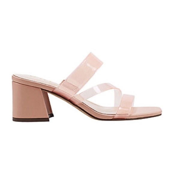 Unisa Womens Maelyn Heeled Sandals 9 light pink NWOT - Picture 2 of 5